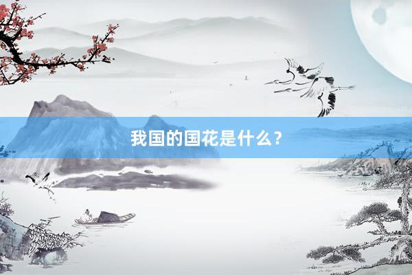 我国的国花是什么？